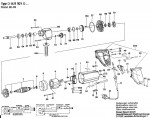 Bosch 0 601 101 018 Ub(J)75B 26 Drill 230 V / Eu Spare Parts